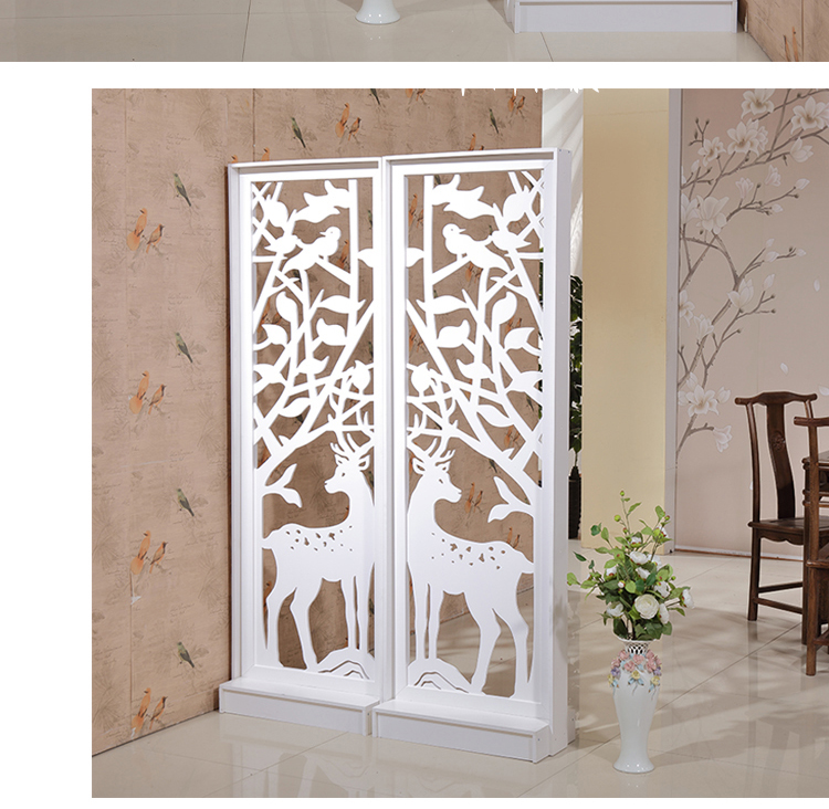 Đơn giản hiện đại màn hình hiện đại phân vùng sáng tạo tủ trang trí phòng khách đơn giản phòng hai mặt rỗng hội trường - Màn hình / Cửa sổ tấm bình phong bằng vải