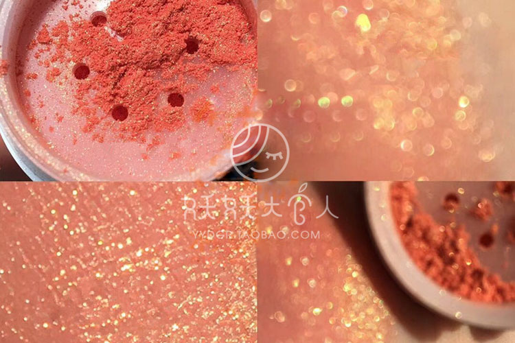 Super soda màu cam lấp lánh lấp lánh long lanh sequin nước mắt thẻ nhạc bong bóng cameo thay thế phấn mắt ướt và khô - Bóng mắt phấn mắt estee lauder
