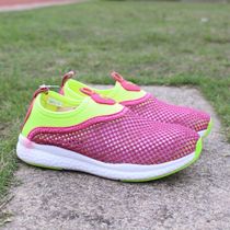 Locke childrens shoes low-top mesh cover foot shock absorption comfortable lightweight mesh breathable mens and womens shoes sports shoes A1913