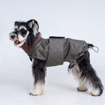 Pet clothing autumn and winter dog cotton coat cloak