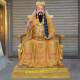 Wenchang Emperor Deity Statue, Wenqu Star Deity, Wenchang Star, Zitong Emperor Resin Fiberglass Lacquer Cast Bronze Ornament