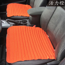 Summer ice silk car cushion four seasons universal single cushion linen seat cushion new no backrest single piece breathable cool pad