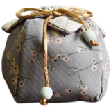 Высококлассная чайная чашка, сумка для хранения, чайный сервиз, упаковка, тканевый мешок, ювелирное украшение, мешочек, увеличенная толщина, на шнурках