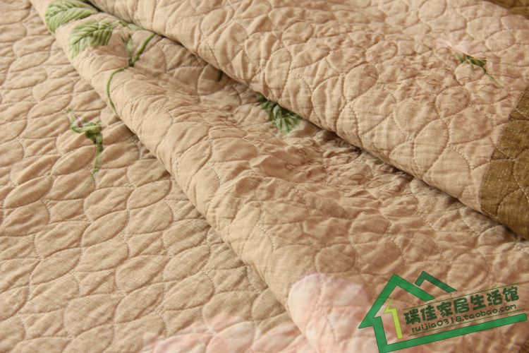 Chăn in Twill Bắc Âu được làm từ ba bộ bông, giặt tốt, điều hòa hai giường, trải giường - Trải giường ra giường