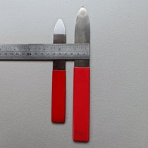 Shoe factory shoemaking uses horns to stick to the bottom of the crowbar. Use horn knives to make shoe tools. Hand tools 17cm 23cm.