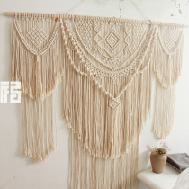 Fu Kee hand-made Bohemian woven tapestry Wall decoration Wall partition Nordic style tapestry handmade customization