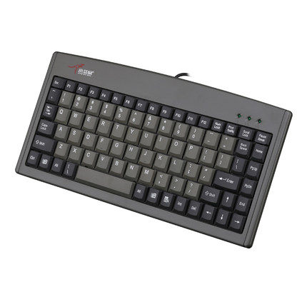 Small Kangaroo DS-3000 Laptop Keyboard Ps 2 Round Mouth Industrial Computer Wired Keyboard USB Small Keyboard Industry