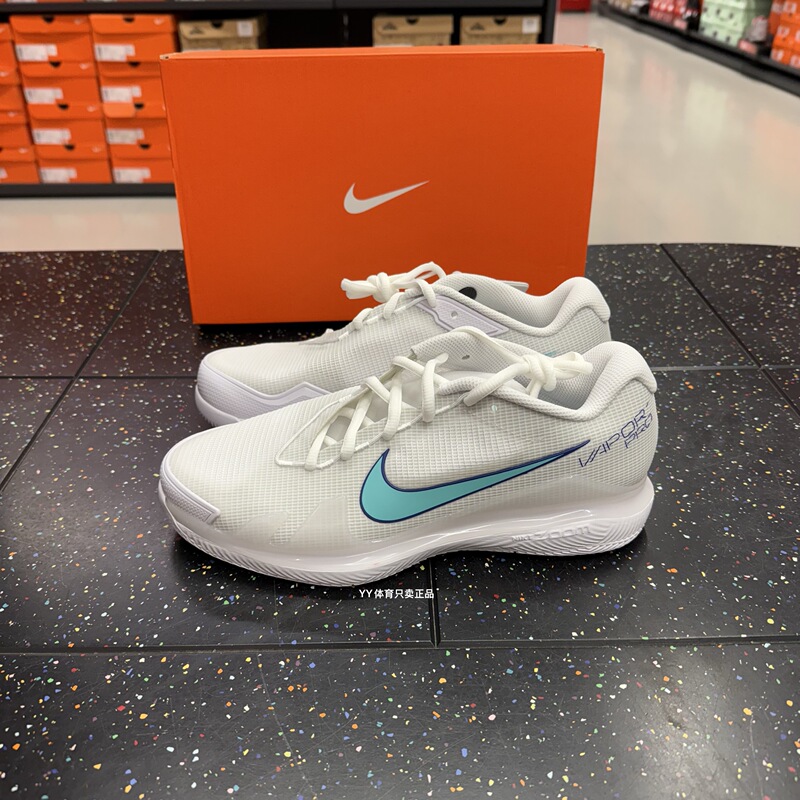 Nike Zoom Vapor Pro Men's Shock-Absorbing, Non-Slip, Wear-Resistant and Breathable Tennis Shoes Cz0220-141 Nike Zoom Vapor Pro Men's Shock-Absorbing, Non-Slip, Wear-Resistant and Breathable Tennis Shoes Cz0220-141