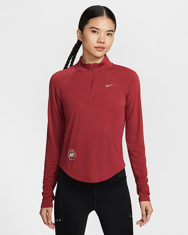 Nike 2026 New Women's Thin Sweatshirt, Year of the Horse New Year Edition, Red Running Top Iq3831-613 Nike 2026 New Women's Thin Sweatshirt, Year of the Horse New Year Edition, Red Running Top Iq3831-613
