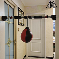 Jiujieshan Boxing Speed ​​​​Ball Vent Ball Fighting Training Ball Stand Hauteur réglable Porte Barre Horizontale Suspendue Boule en Forme de Poire