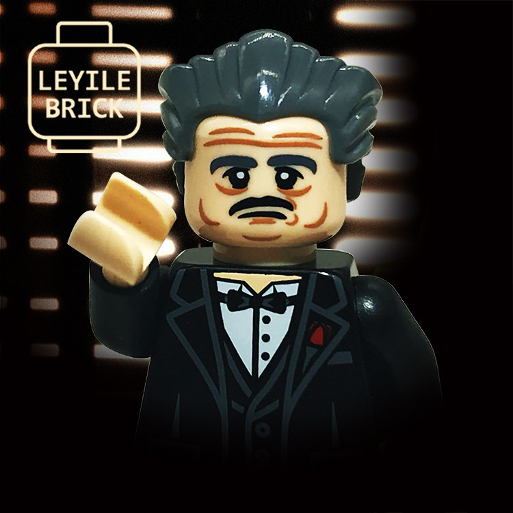 Le Yile third party minifigures custom moc godfather PAD printing WW