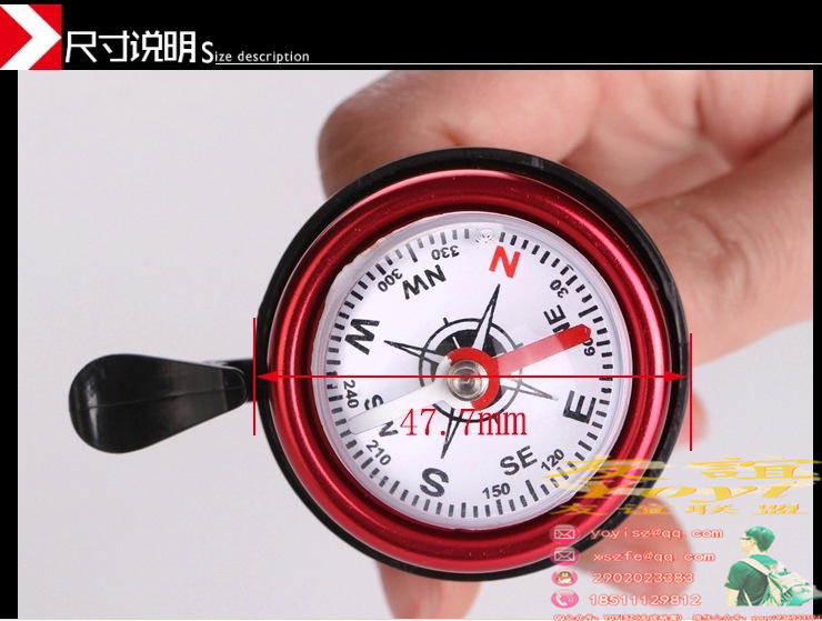 Avertisseur de vélo bell Compass - Ref 1452228 Image 9