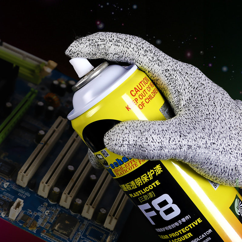 Maintenance guy F8 three anti-paint circuit board transparent quick-drying waterproof motherboard insulation self-painting high temperature resistant three anti-glue