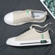 Pull-back canvas shoes for men 2025 summer breathable classic versatile thin summer cloth shoes for boys retro casual sneakers