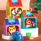 美乐橡皮泥无毒彩泥儿童模具工具套装超轻粘土轻黏土手工安全彩泥