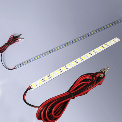 超亮双排12Vled灯管地摊灯夜市电瓶灯带蓄电池照明节能灯泡长灯条