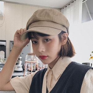 网红韩版chic八角帽鸭舌贝雷帽