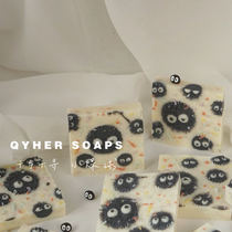 Chihiro Chihiro small briquettes handmade soap Miyazaki Hayao) Shake sound Qiher handmade soap Qyher design creative soap