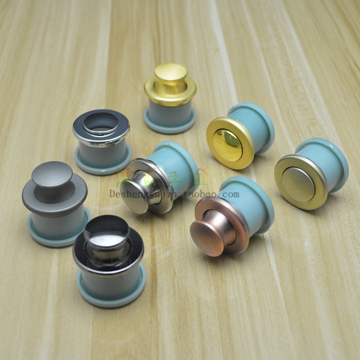 Invisible pull handle concealed handle drawer handle internal embedded telescopic cabinet wardrobe door handle single hole