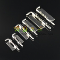 Thickened 304 stainless steel hinge spring latch left and right detachable latch hinge distribution box hinge spring pin