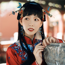 Huafen wedding dress Phoenix Yufei Xiuhe clothing new Chinese wedding clothing hand embroidered Court elements new bridal clothing