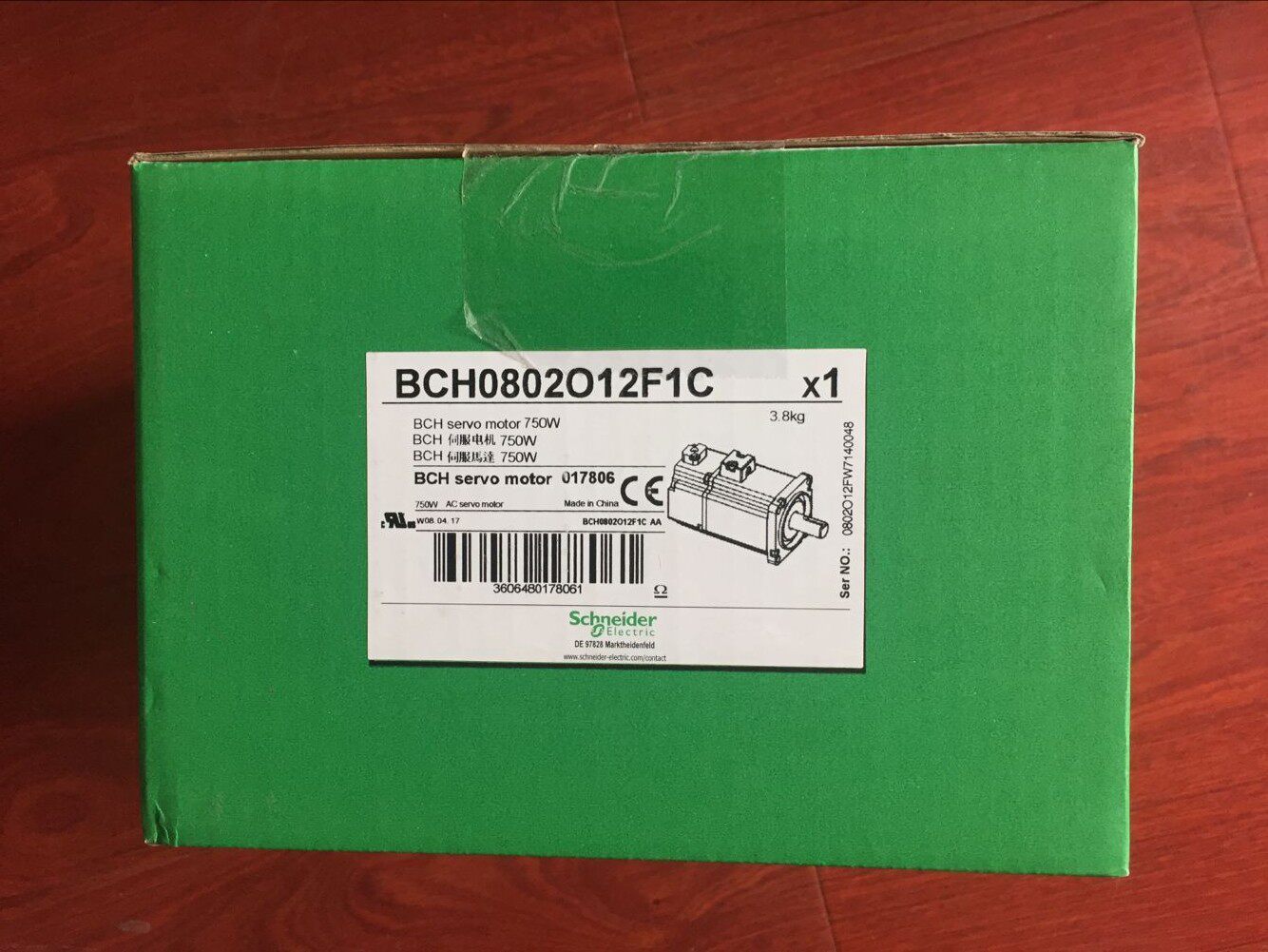 Schneider Stepper motor LMDCP423 Pulse closed loop flange 42 0 62Nm 12~48V 2 5A