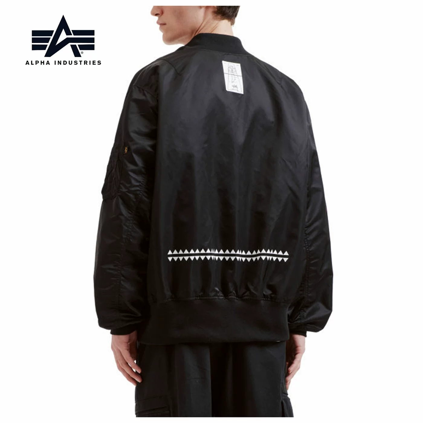 2 цвета 26 весна мужской Alpha Industries значок украшенный бомбер, аутентичная нация поколения 0114Q