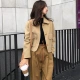 Mùa thu 2018 thời trang mới giản dị port gió len áo len khí chất hoang dã hai mặt phổ biến áo khoác nữ ngắn