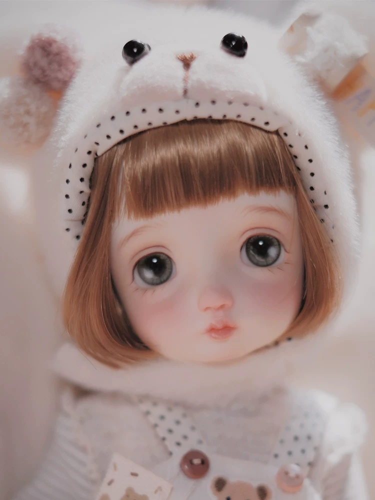 Bjd кукла SD кукла 1/6 точка девушка BWY абрикос Yosd большой глаз милая кукла соединение макияж кукла