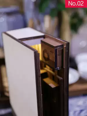 iQ MAX bookshelf creative gifts diy handmade gifts Japanese bookshelf ornaments