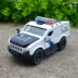 Xe cảnh sát Hummer Wrangler hợp kim an ninh công cộng mô phỏng xe mô hình 110 xe cảnh sát đặc biệt âm thanh và ánh sáng kéo trở lại xe đồ chơi - Chế độ tĩnh xe tải mô hình Chế độ tĩnh