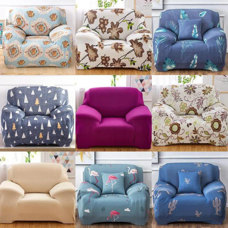 Sofa cover elastic all-bag Mighty Sleeve Sloth Man Single Leather Sofa Old sofa cushion Four Seasons Anti-cat grip universal