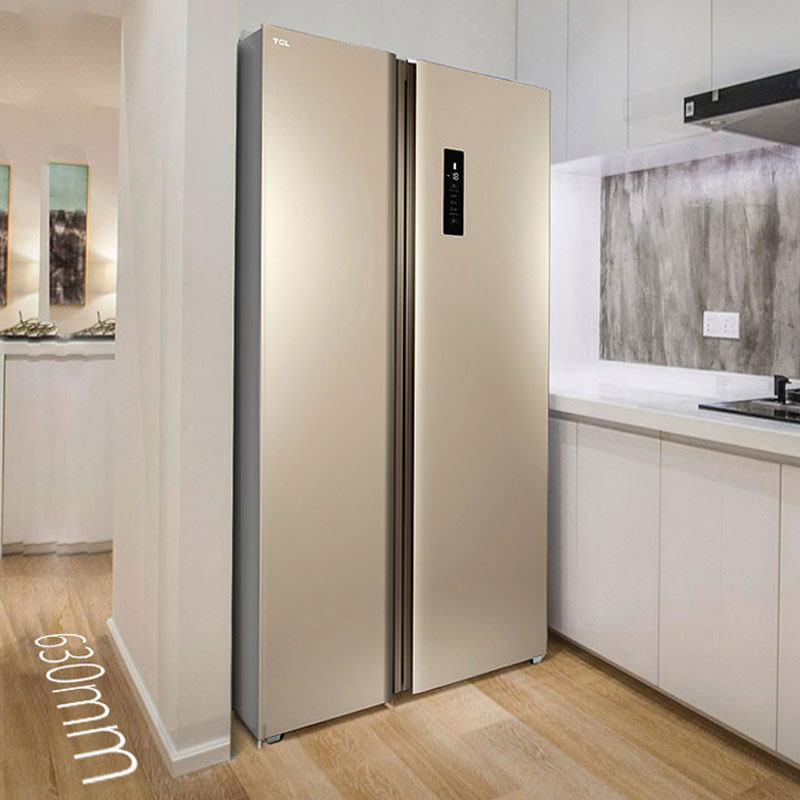 (No ice no frost)TCL refrigerator 515 liters double door household air-cooled ultra-thin two-door large capacity open door