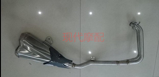 Motorcycle exhaust pipe exhaust pipe exhaust pipe chimney muffler imitation Kawasaki z1000 little Ninja 350 Yongyuan war Falcon wind