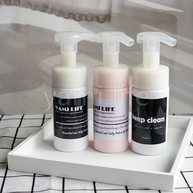 Nordic foam bottle 100ml sub-bottle shower gel shampoo cleanser foam bottle foam bottle boarding trip