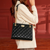 French Caring Koko ~ Gryphin leather bag Fashion French Style Superior Sense Single Shoulder Armpit Tote Bag