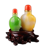 Монгольская нюхательная бутылка Внутренняя Монголия Специальные ремесла, имитирующие овечье нефритовое, этническое меньшинство