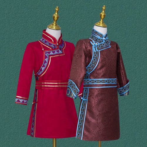 Детский этнический костюм для мальчиков для школьников, этнический стиль, для средней школы