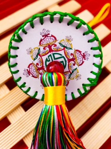 Этническая подвеска, упаковка ручной работы, сувенир, брелок, этнический стиль, подарок на день рождения