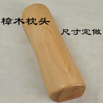 Camphor Wood pillow solid wood pillow cervical neck mahogany insomnia pillow adult single repair wooden pillow health pillow