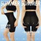 Barbie Lulu T53 Ice Feel Suspension Pants Women's Summer High Waist Tummy-Lifting Yoga Bottoming Shorts Shaping Panties