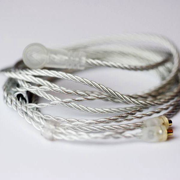Soft Genuine Alo Pure Silver Wire Mmcx Headphone Balanced Cable Suitable for Se846/Fd002/W40/Aonic4 Soft Genuine Alo Pure Silver Wire Mmcx Headphone Balanced Cable Suitable for Se846/Fd002/W40/Aonic4