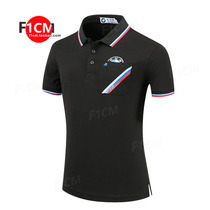 F1 racing suit T-shirt Summer mens trendy brand casual BMW BMW Bikers association 4s shop work Polo shirt