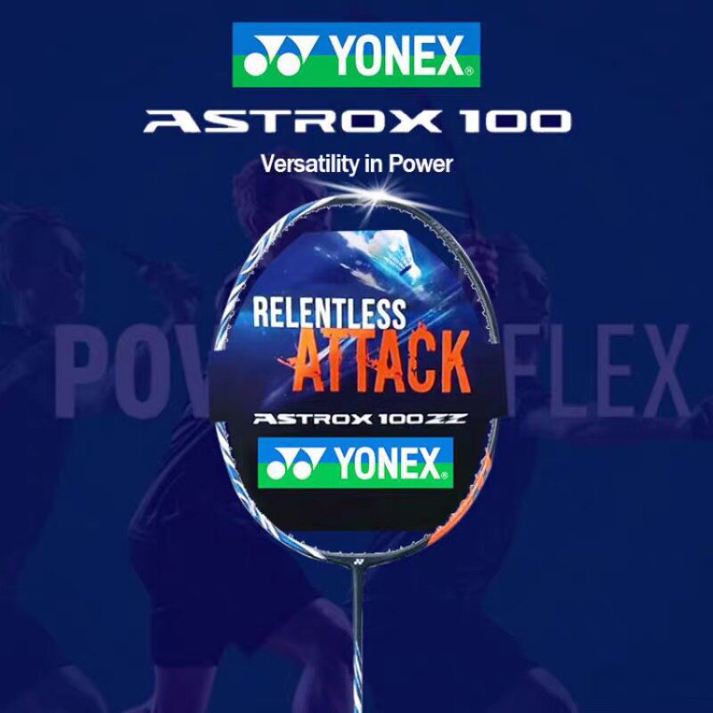 YONEX Sky Axe AX100ZZ 100ZX Badminton Racket Full Carbon Nano Attack Racket