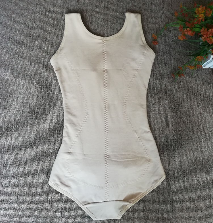 Mùa thu và mùa đông màu cotton dày cộng với nhung tam giác Xiêm body định hình đồ lót nữ giảm béo thoáng khí cộng với đoạn dài bộ đồ thể thao