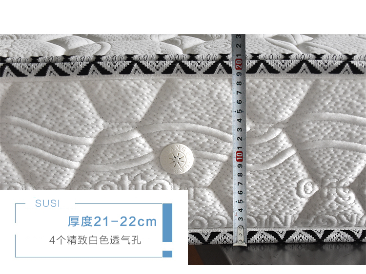 Có thể gập lại 6-15cm dày nệm lò xo ngân sách 1.8m 1,5 mét Simmons đôi dual-sử dụng cứng và mềm thiên vị - Nệm chăn ga gối đệm giá rẻ