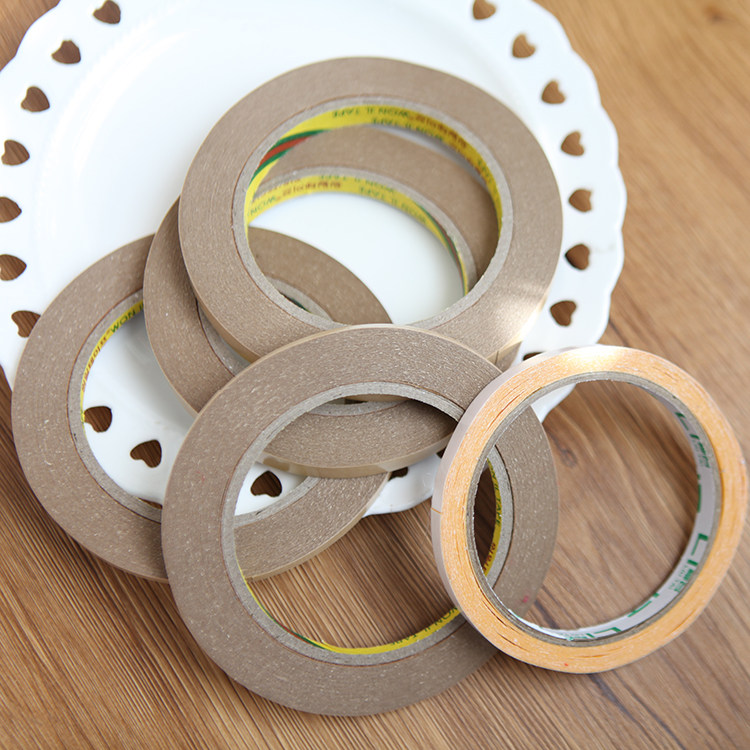 Love Accessories World 5MM 10MM Artisanal Kraft Paper Adhesive Tape Hair Accessories Accessories Double-sided Adhesive