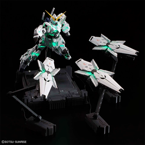 MGEX Unicorn Gundam Масштабная модель 1:100 King Legend Triple Shield Awakening Luminous Version