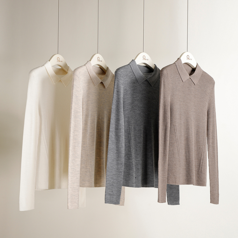 New Product: Square-Neck Seamless Knit Sweater, German Yangtze Yarn, 100% Wool, Machine Washable, 18-Gauge Craftsmanship, Autumn and Winter New Product: Square-Neck Seamless Knit Sweater, German Yangtze Yarn, 100% Wool, Machine Washable, 18-Gauge Craftsmanship, Autumn and Winter