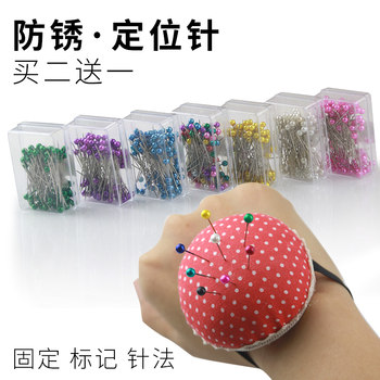 Diy pearlescent handmade colored fixing pins